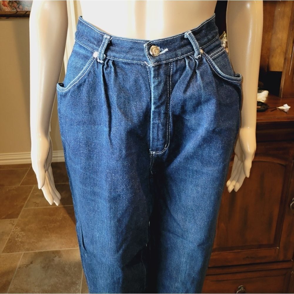 Vintage Charlotte Ford High Waisted 90s Boyfriends Jeans Mom Jeans  - Picture 9 of 16